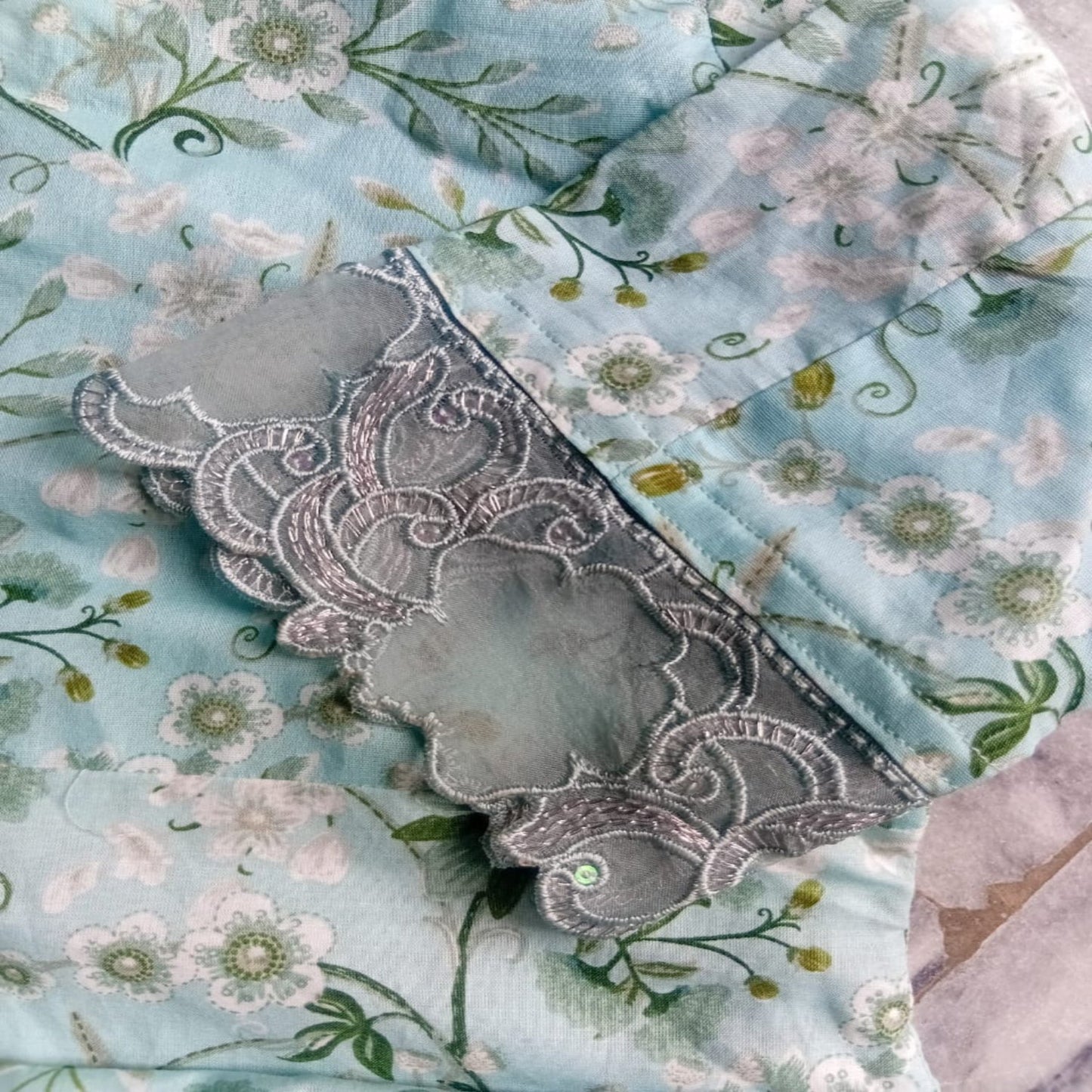 Stitched 2 piece Lawn dress for baby Girls