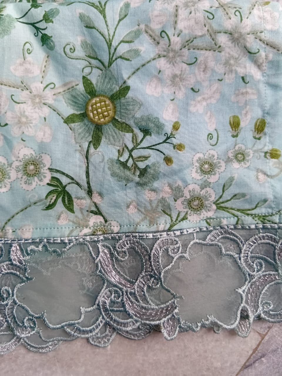 Stitched 2 piece Lawn dress for baby Girls
