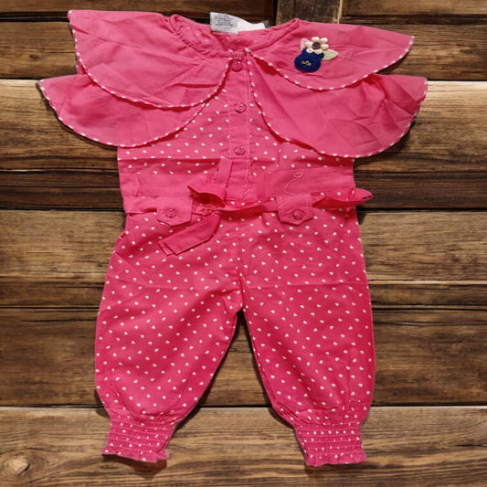 Girls' Summer Lawn Jumpsuit